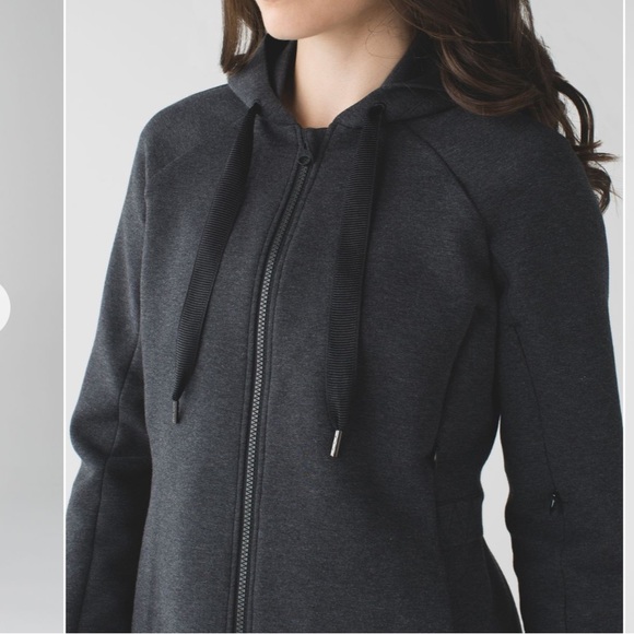 Lululemon &go Skyline Jacket Size 8 Grey - Picture 7 of 16